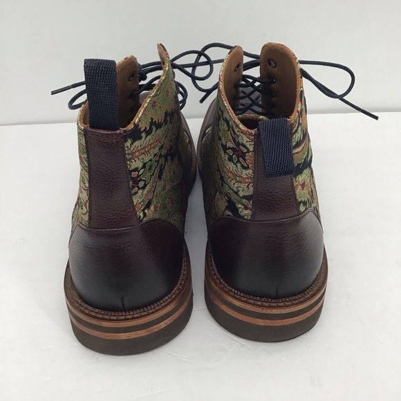 TAFT Men’s NWOT Jack Boot Kashmir Pattern Made in Spain Size EU 44.5 - US 11.5 main image 4